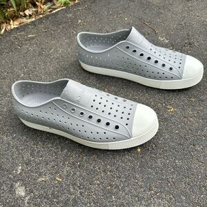 Gray Slip-On Sneakers